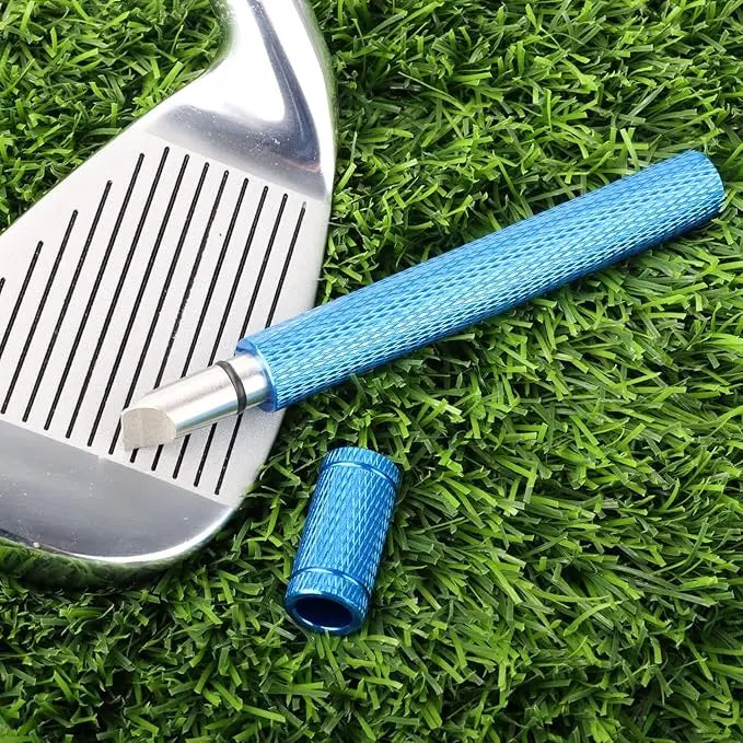 Golfclub groove sharpener