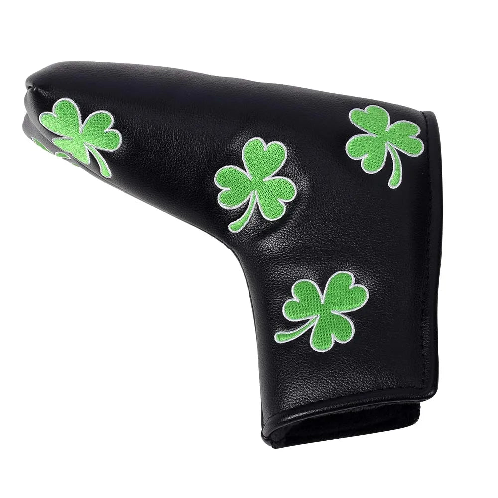 Putterheadcover med treklöver.